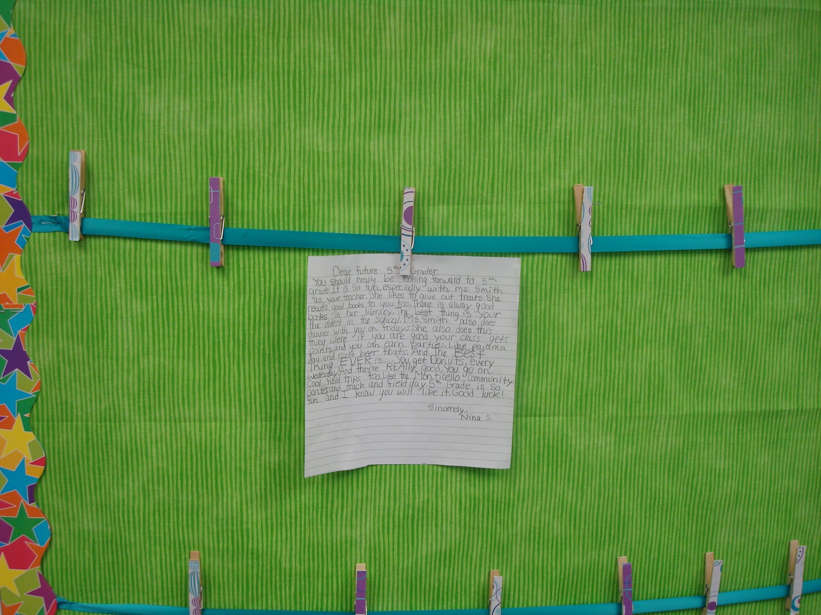 Teach.Travel. Thrive. Quality Work Bulletin Board