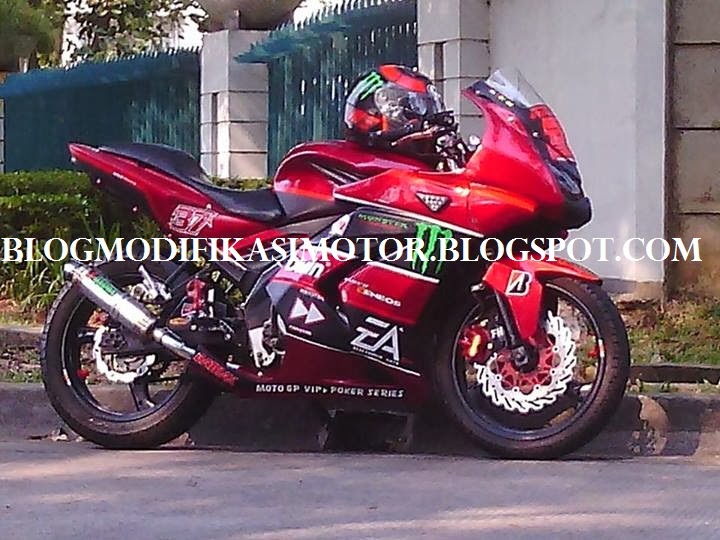 Modifikasi Spakbor Yamaha New Vixion Modifikasi Spakbor Yamaha New Vixion