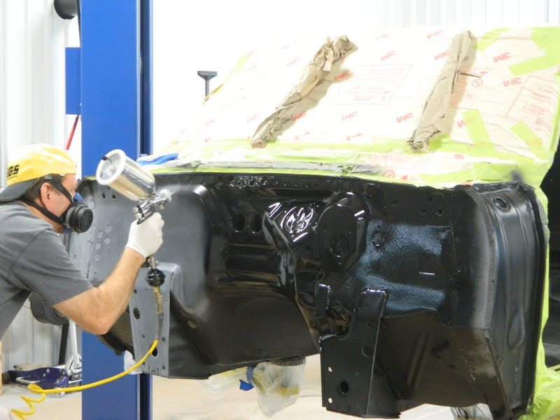 '67 Nova Project Paint Firewall (April 2, 2013)