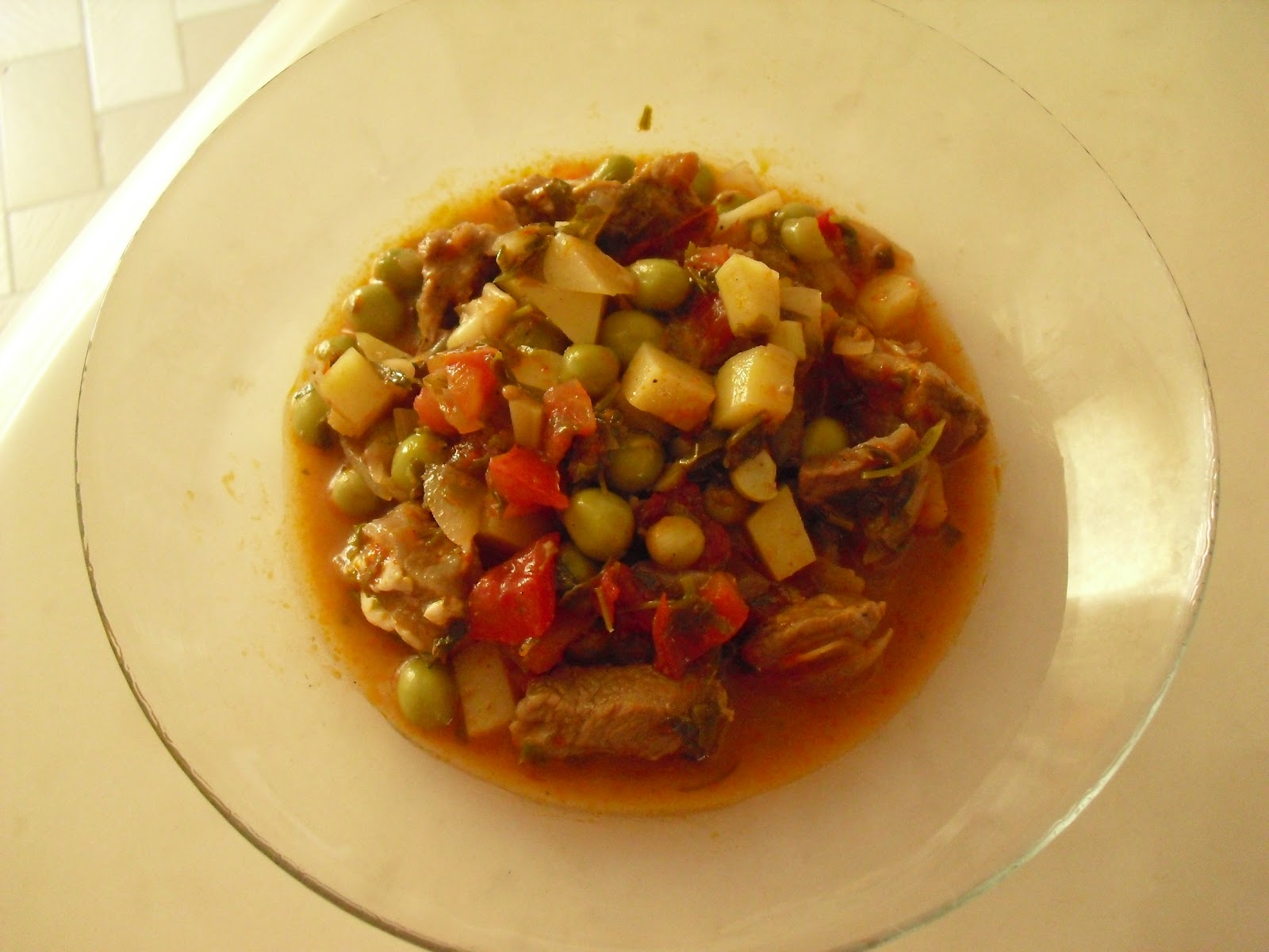 Etli Bezelye Yemeği