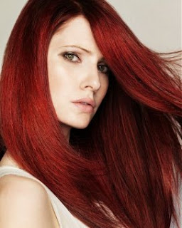 red hair on dark skinned women
 on Unique red hair colouring ideas