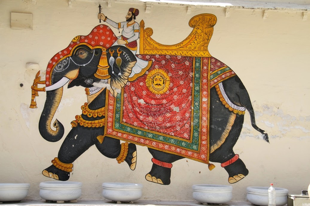 Delhi Magic Wall art in Shahpur Jat, Delhi