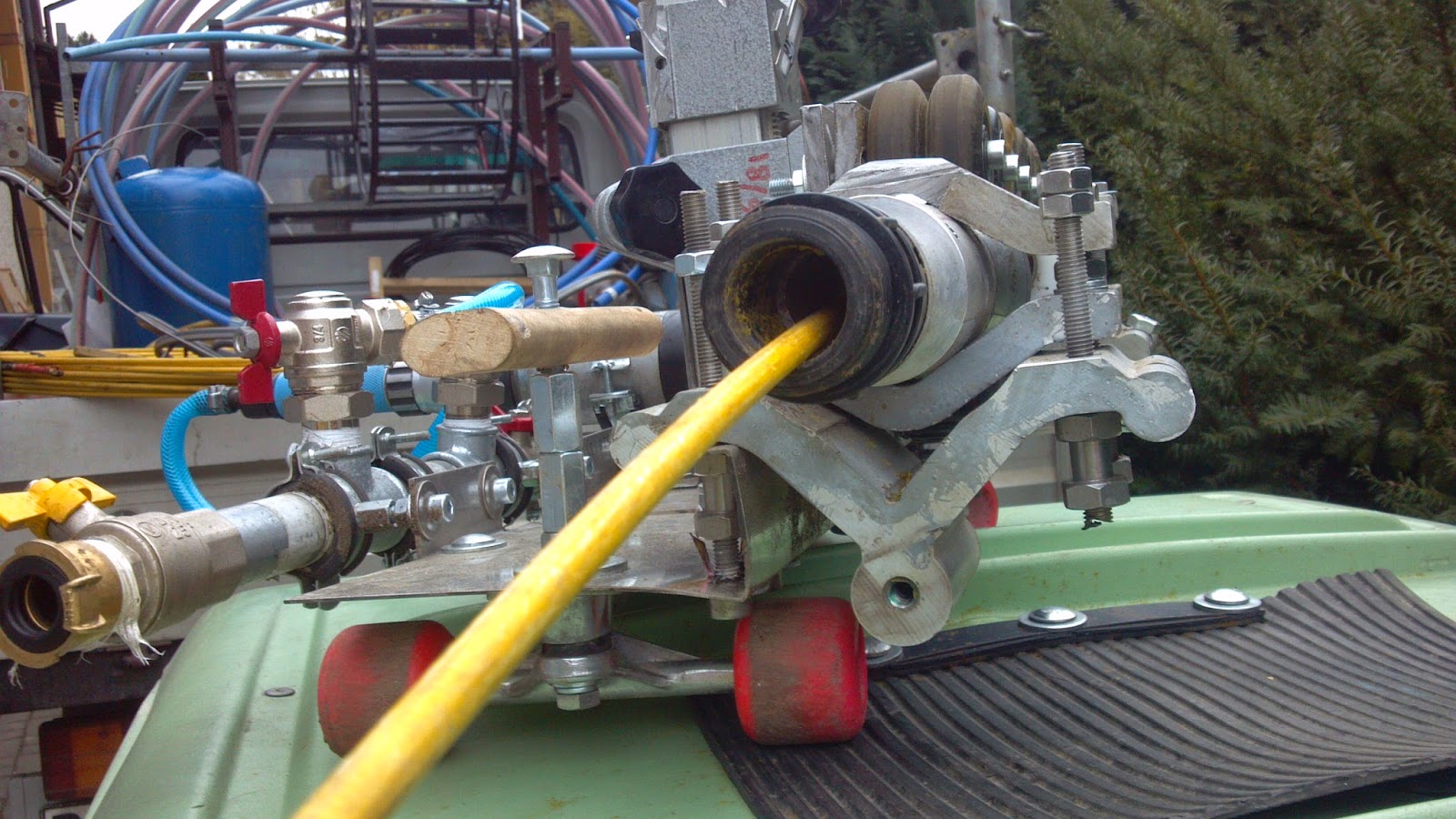 JDS OUTSITE PLANT FIBER OPTIC CABLING, Boring, Pneumatic, Tool