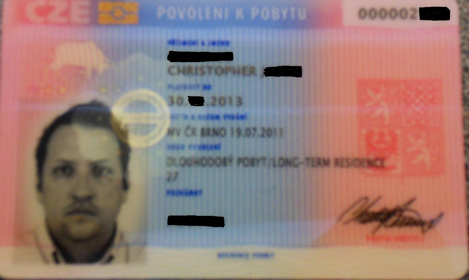 Czech Id Card