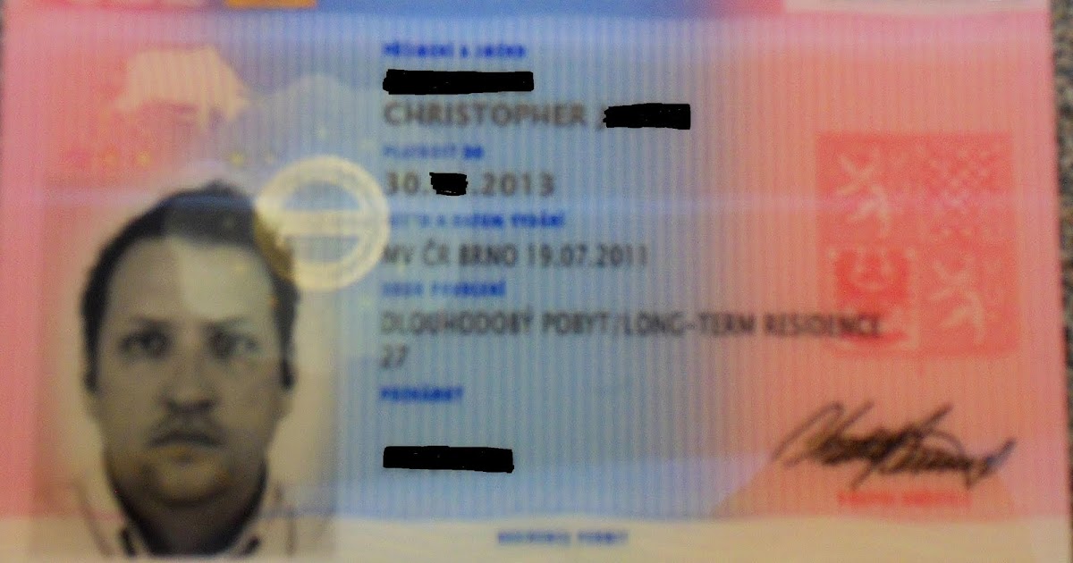Christopher's Expat Adventure Biometric Residency Permit