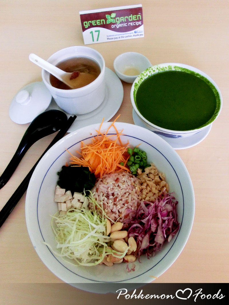 Pohkemon Food Diary Kepong Green Garden Organic Recipe