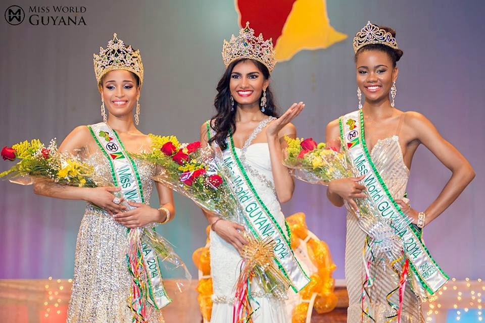 Miss World Guyana 2014 winner Rafieya Asieya Husain