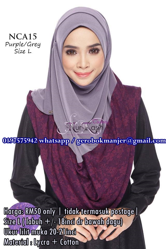 SHAWL INSTANT NADIA NURKASIH CORAK L