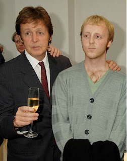 Jim McCartney junto a su padre ,Paul McCartney 