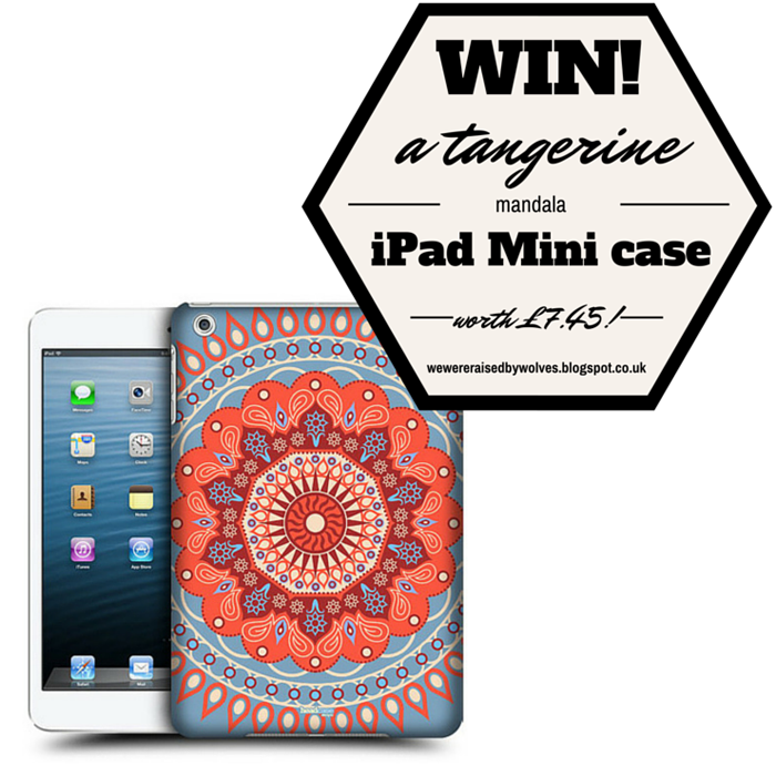 UK Giveaway! Win a Tangerine Mandala iPad Mini Case! | We Were Raised