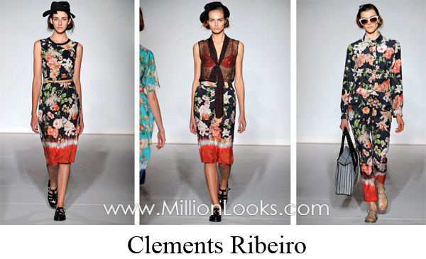 floral prints φορέματα,Clements Ribeiro