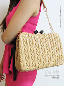 Matelasse Leather Clutch Bag