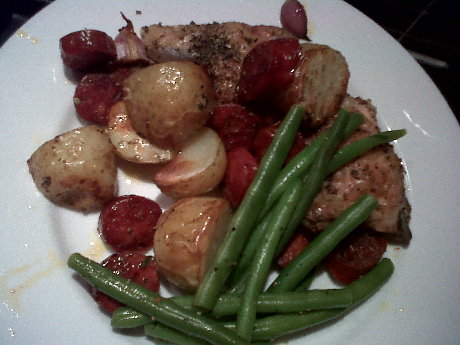 nigella lawson tray bake chicken and chorizo