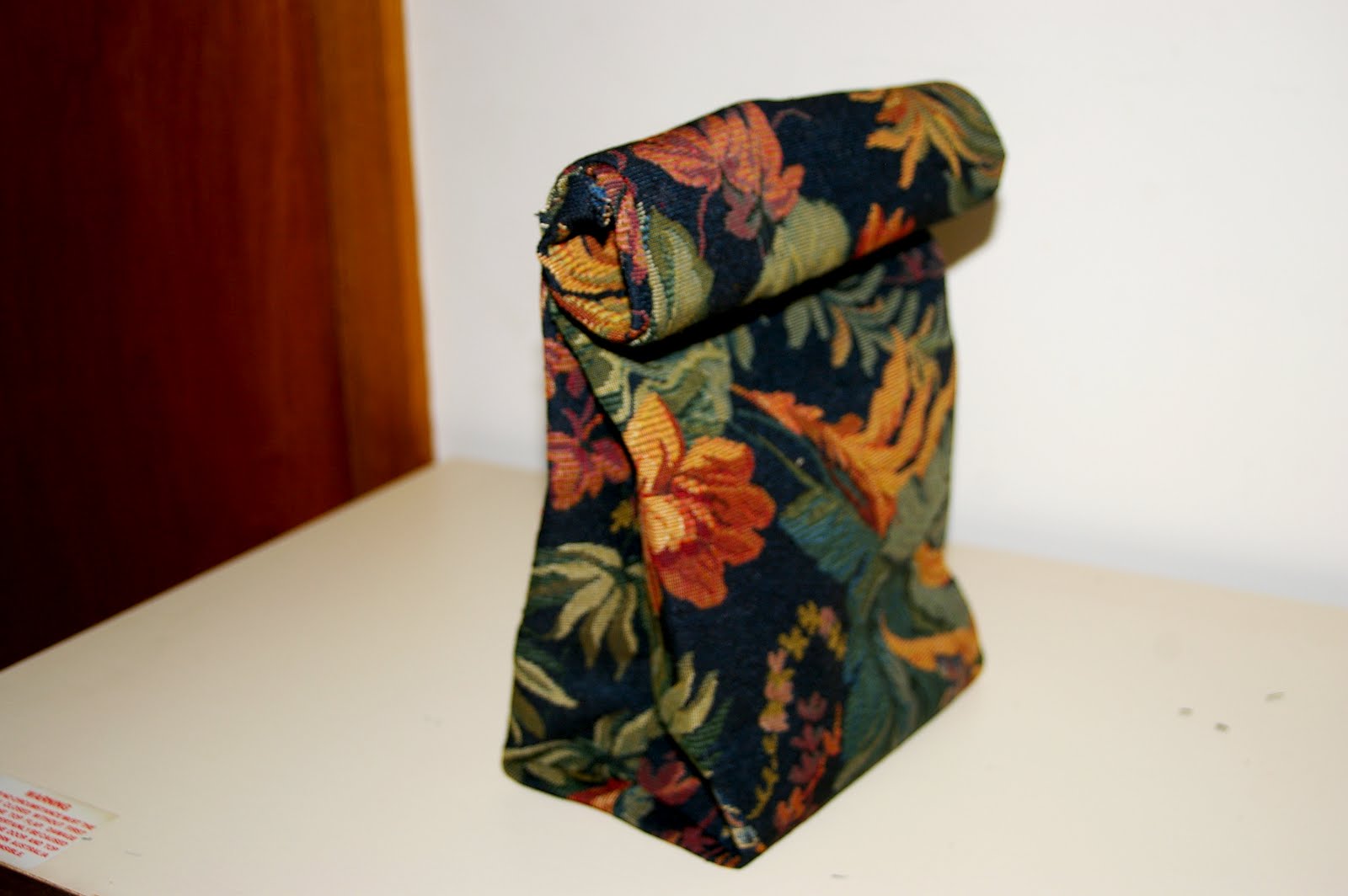 FIRST DIY Upholstered Paper Bag Clutch Tutorial