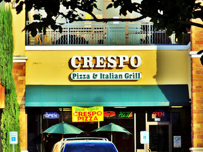 Crespo Pizza & Italian Grill - Pic of storefront on Eldridge with signage