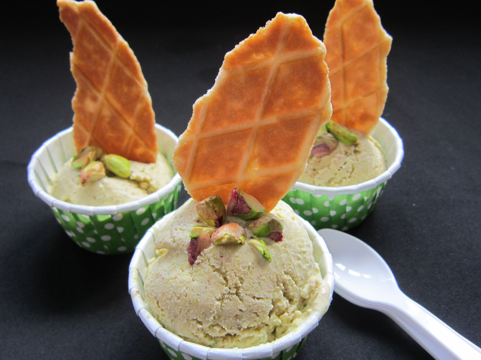 my bare cupboard Pistachio Gelato