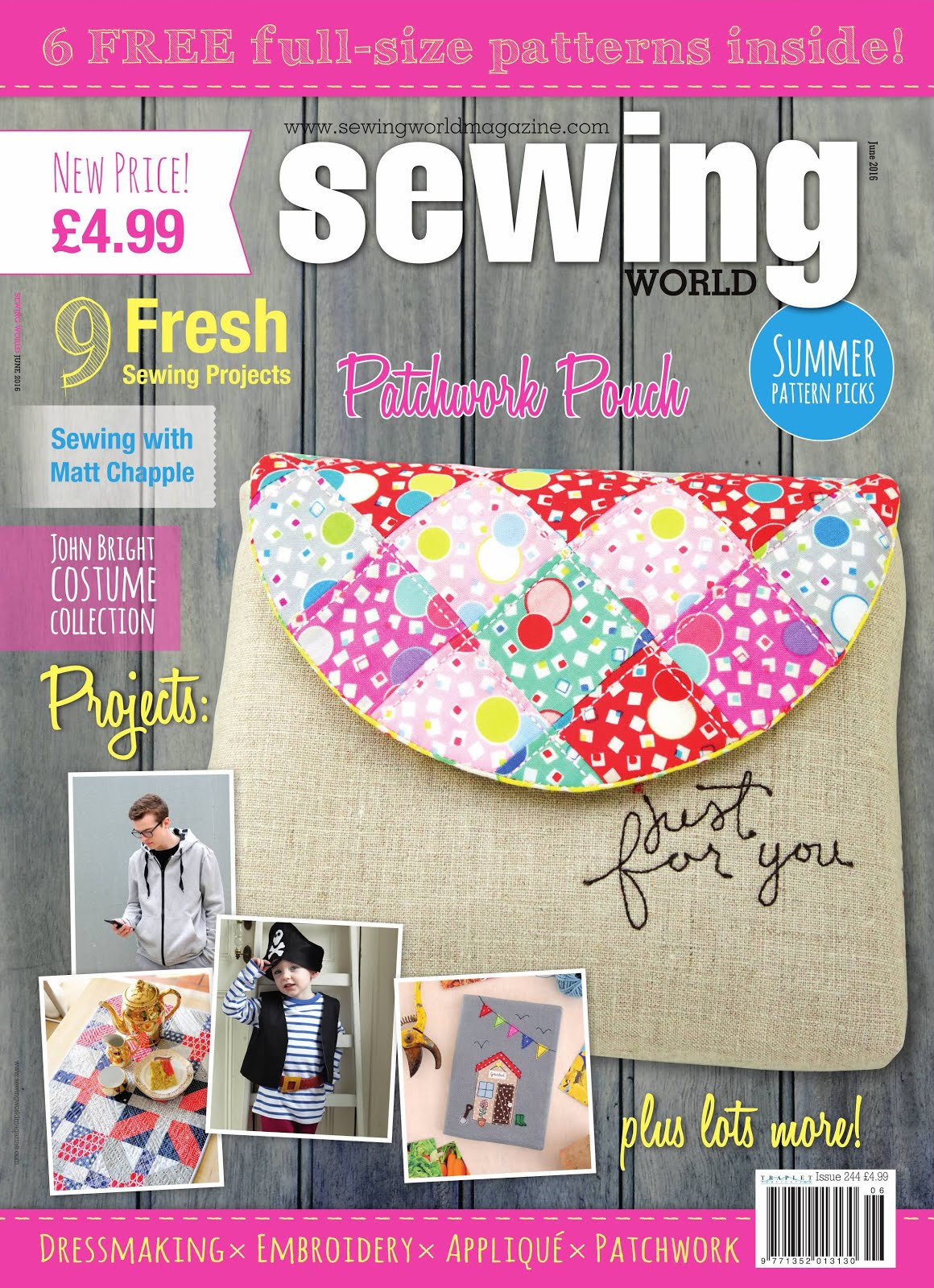 Sewing World June 2016