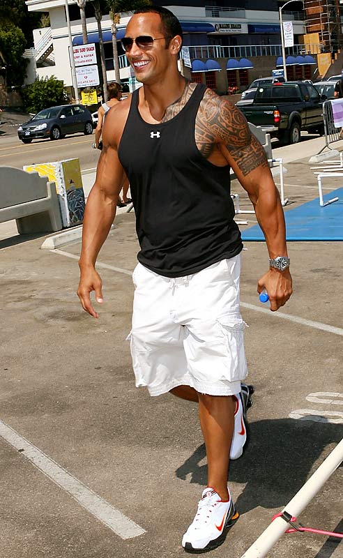 The Rock Tattoos - WWE Superstar Dwayne Johnson Tattoo Pictures