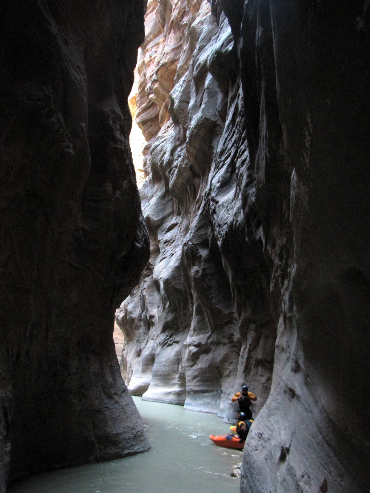 The Colorado Kayak Chronicle Kayaking the Zion Narrows with the