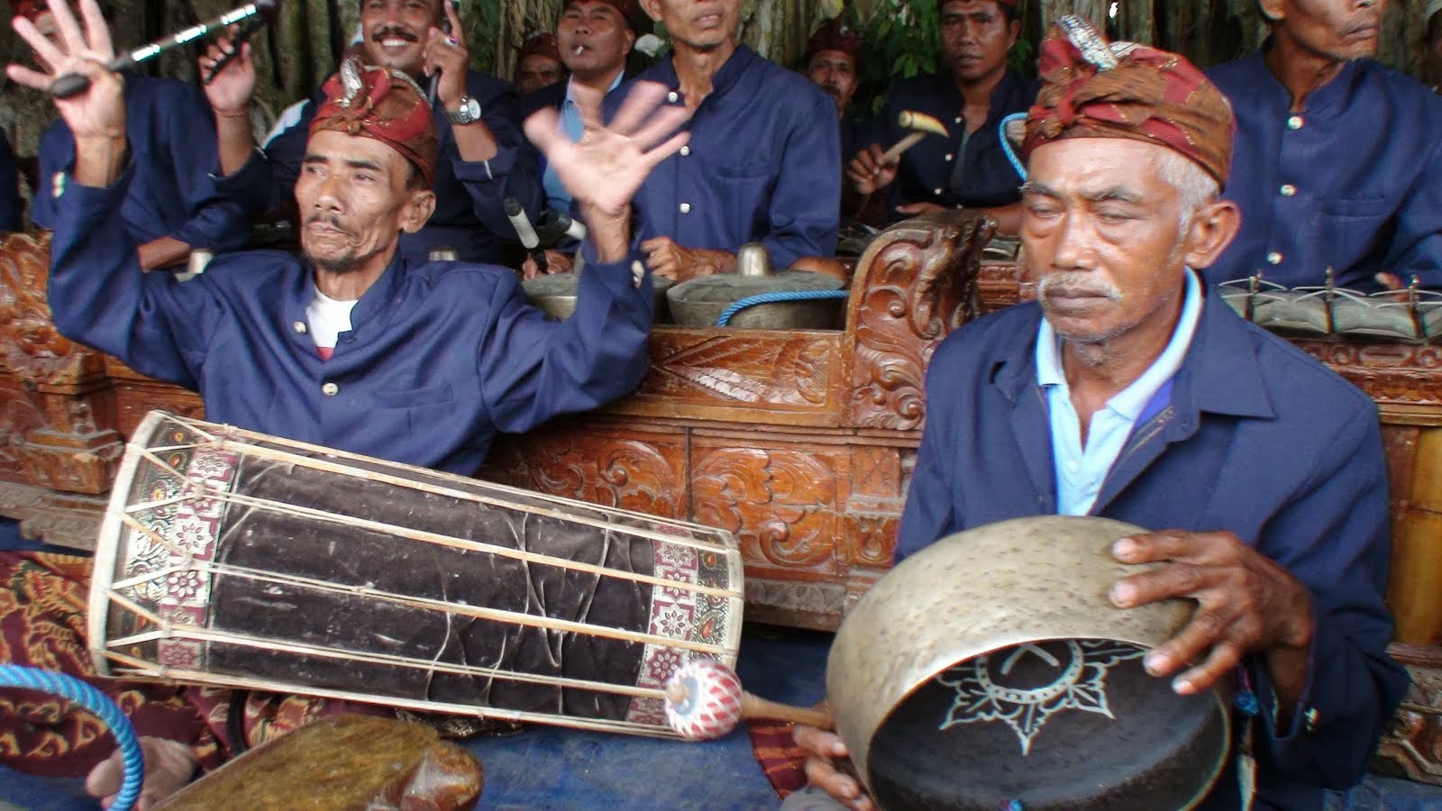 Musiciens de gamelan
