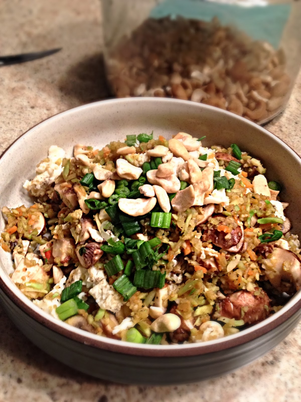 Ciao Bella Kitchen Broccoli Slaw Fried "Rice"