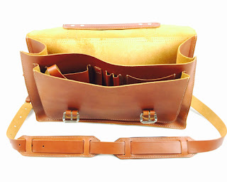 Carradice Leather Folder Limited Edition para Brompton