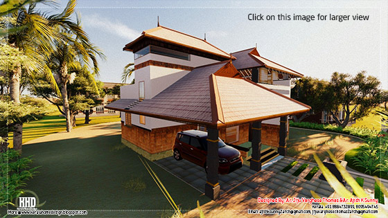 Kerala traditional house design