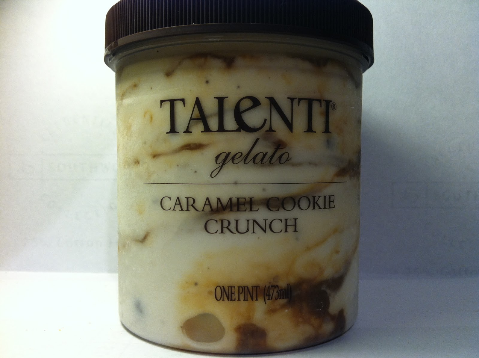 Crazy Food Dude Review Talenti Caramel Cookie Crunch Gelato