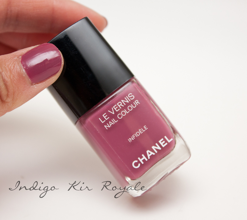 Indigo Kir Royale: Chanel Le Vernis in 'Infidèle' From Les Twin-Sets De  Chanel For Fashion's Night Out