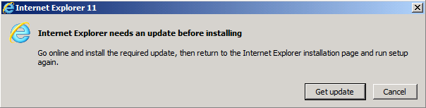 prerequisites updates for internet explorer 11 prerequisites updates for internet explorer 11