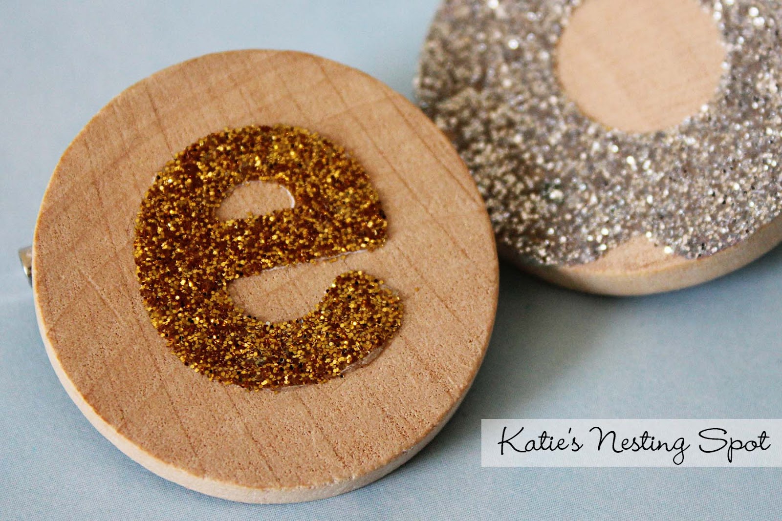 Katie's Nesting Spot Daisy Girl Scout Activity Friendship Glitter Pins