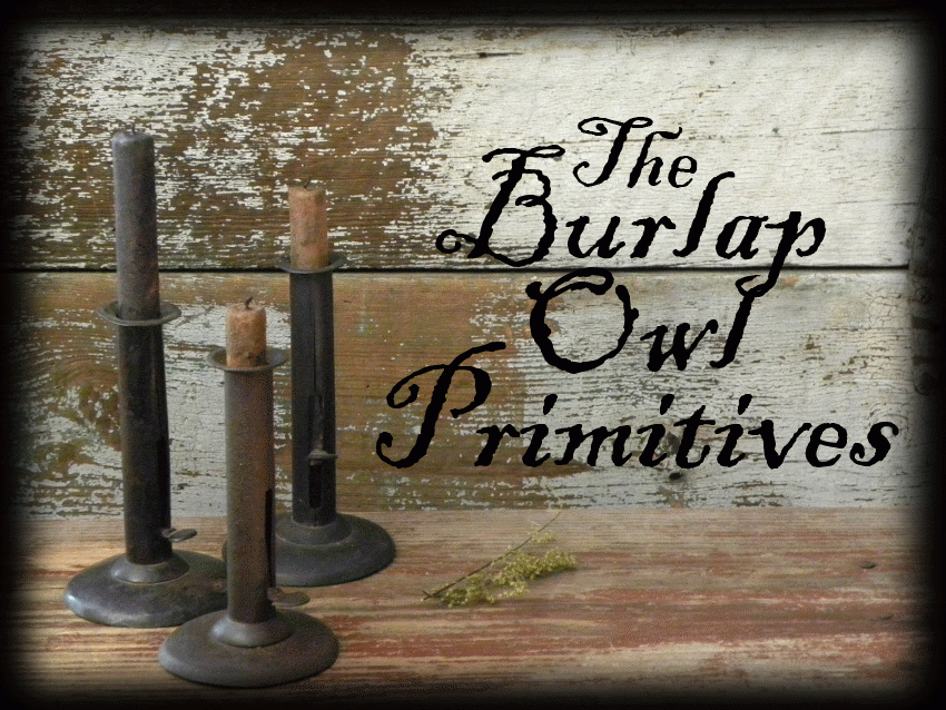 The Burlap Owl Primitives