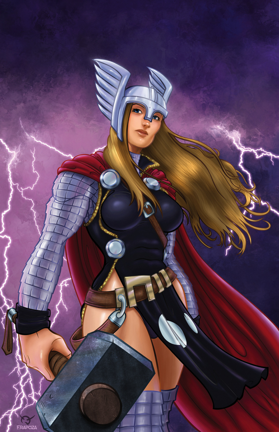 Galería de Portadores del Mjolnir - Thor Girl