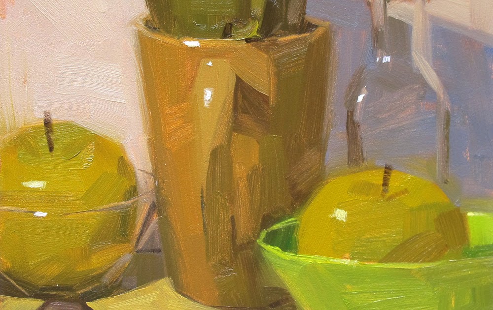 Carol Marine's Painting a Day Shades of Green