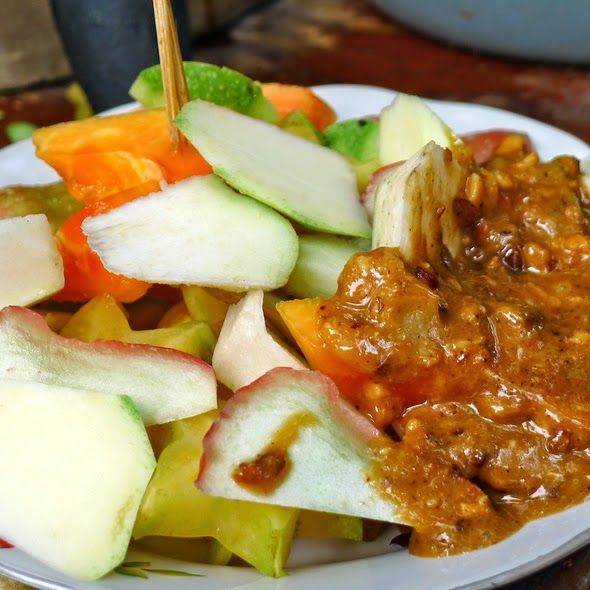 Resep Cara Membuat Rujak Buah Segar Sambal Ulek Resep