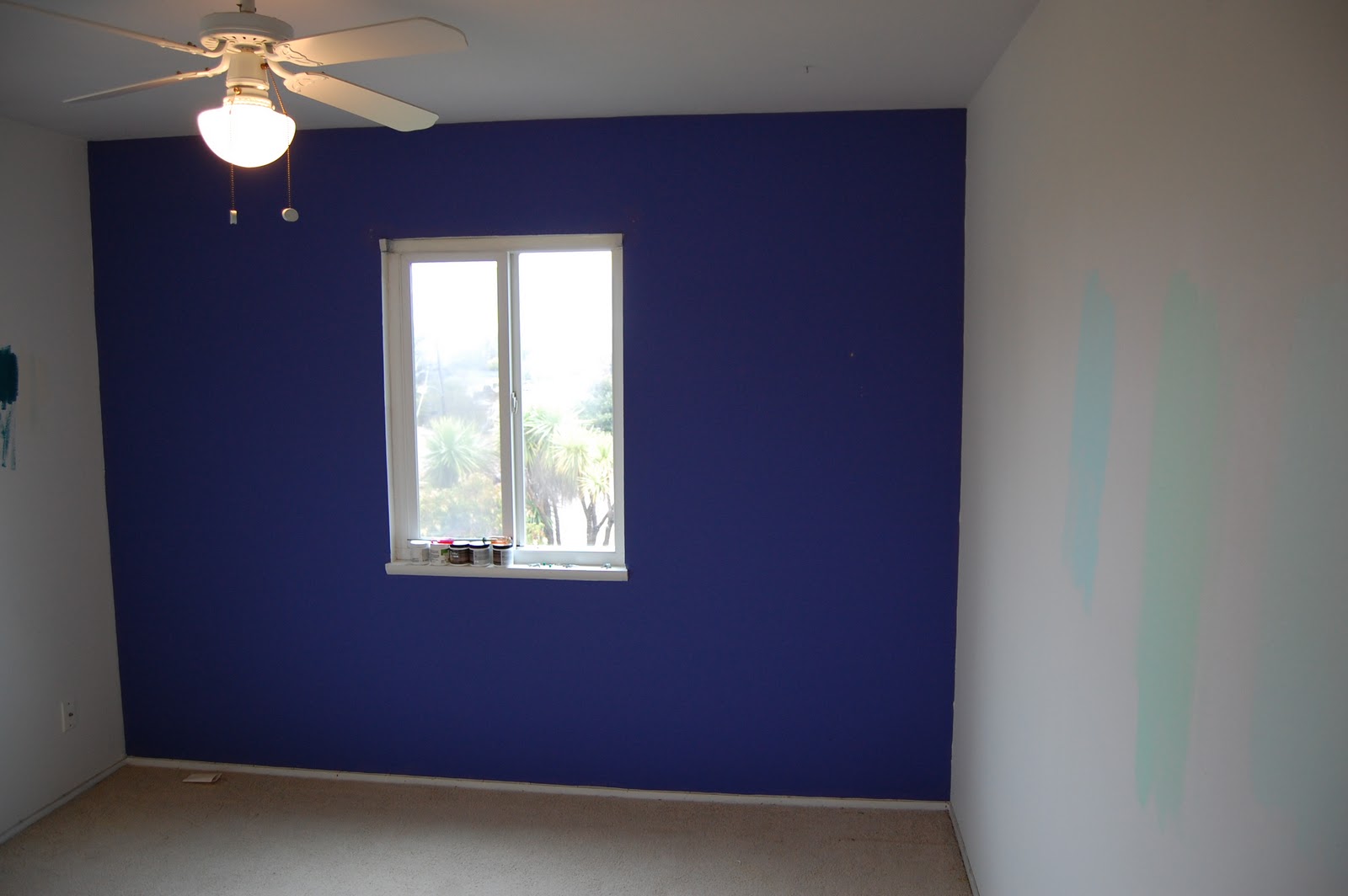 Tom and Katy Baby!: Painted babys room!