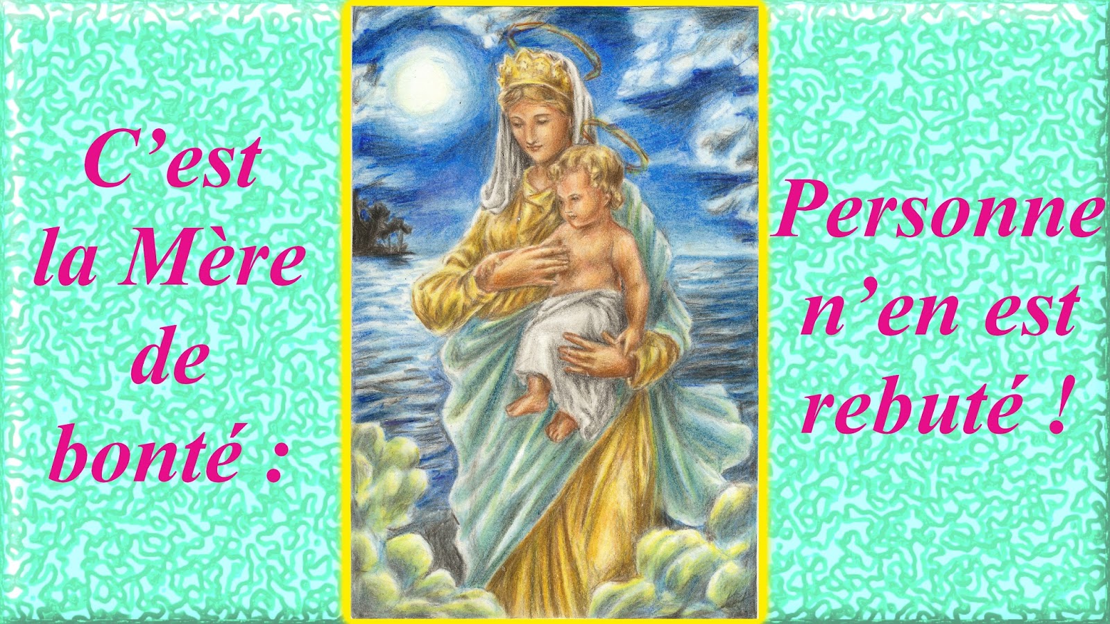 Montfort AJPM Le CIEL OUVERT par les 3 AVE MARIA