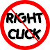 Disable Right Click in Blogger Blog without JavaScript