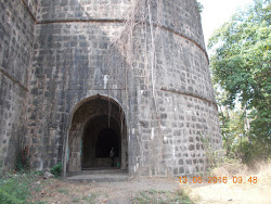 South -West Entrance gate to Arnala Fort.