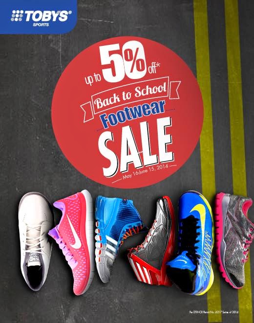 Manila Shopper Toby's Back to School Footwear SALE MayJune 2014