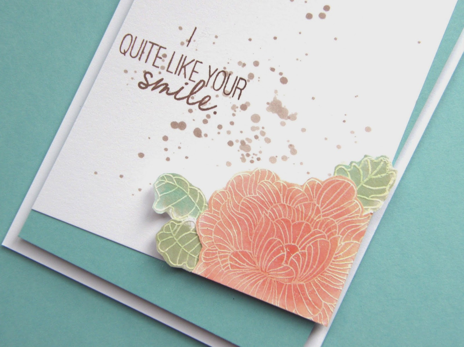 K and R Designs {Copic Colorless Blender} Watercolor