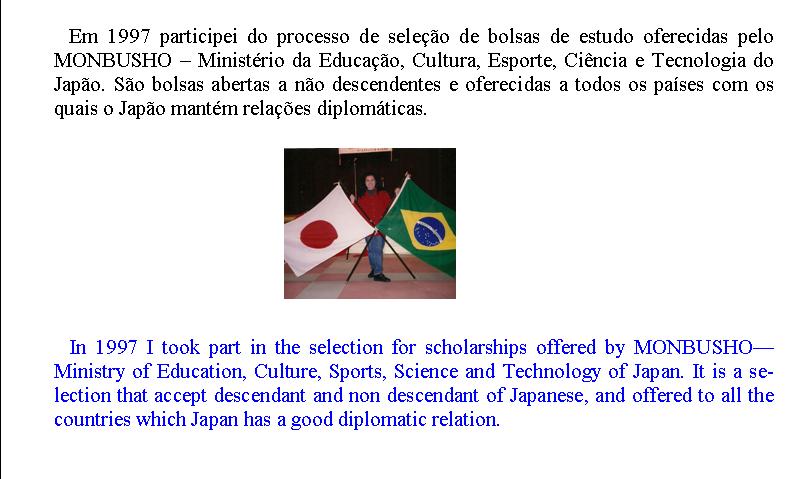 Parte 03 - A seleção de bolsas para estudar no Japão