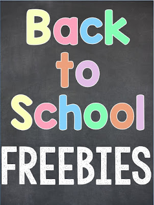Back to school freebies Back to school freebies
