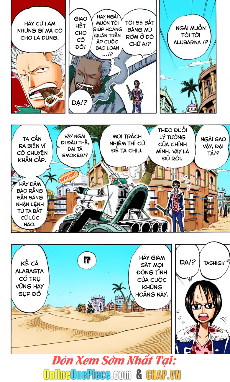 [Remake] One Piece Chap 179 Full Color - Tranh Chấp Tại Alubarna 11