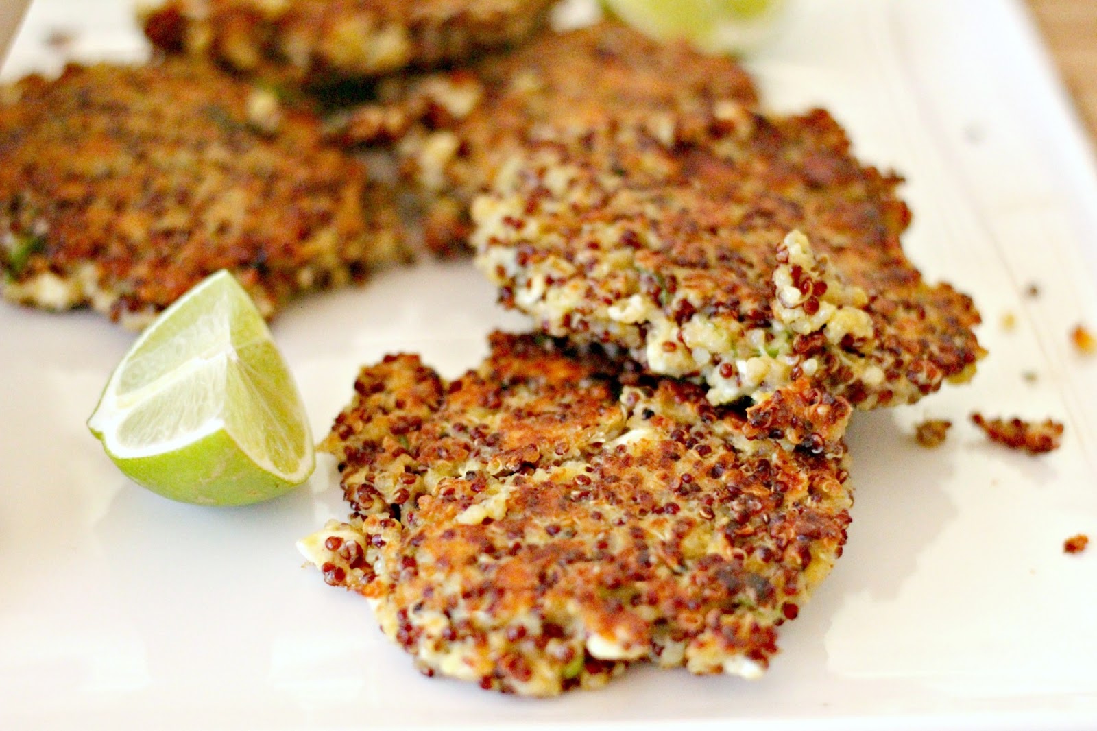 Milk and Honey Quinoa Fritters with Green Goddess Sauce