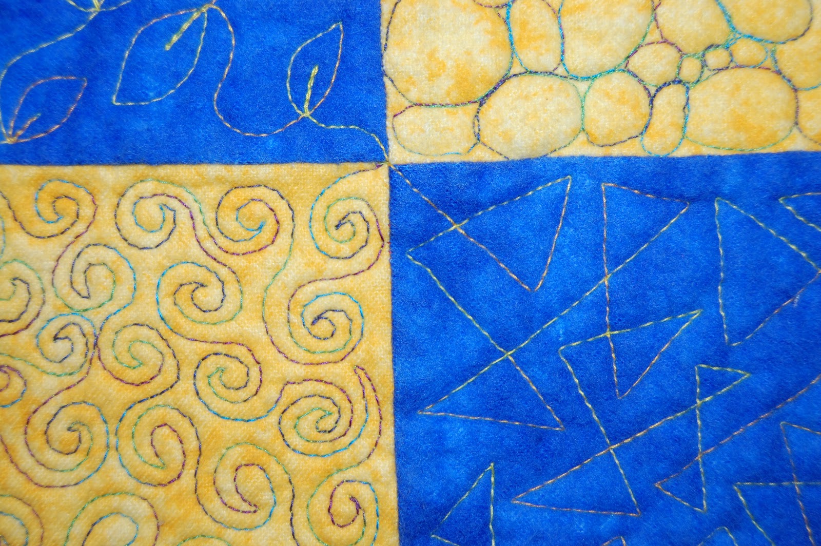 The Domestic Quilter Machine Quilting & Binding Quilting Samplers