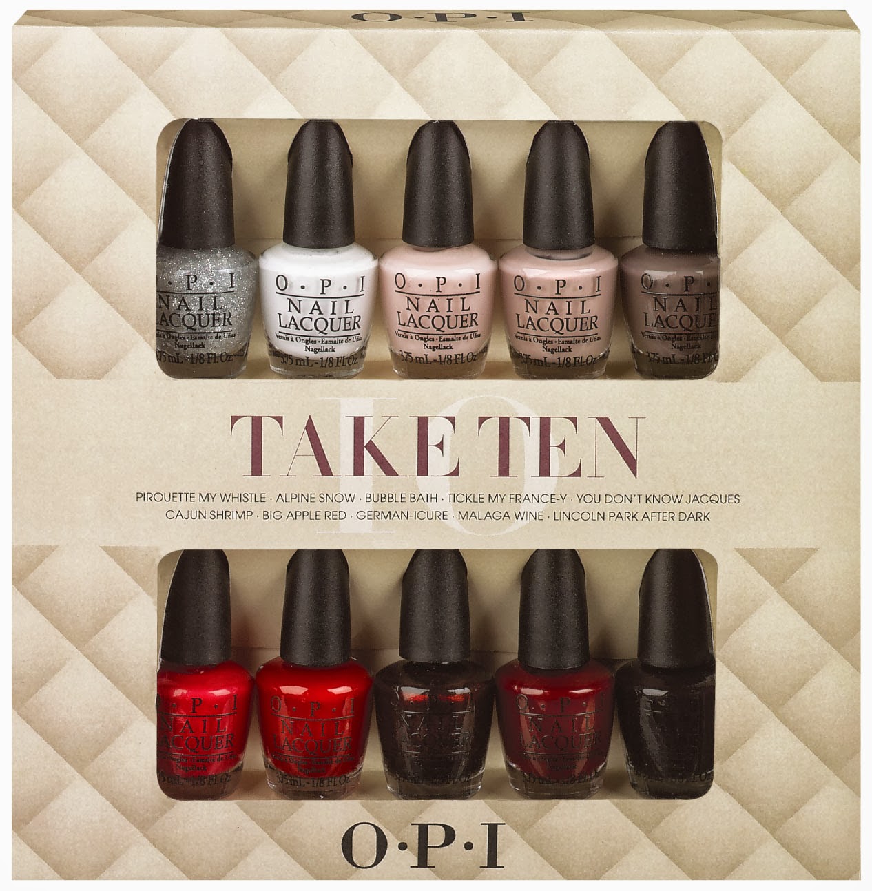 Gnarly News OPI Take Ten and Top This! Gift Sets for Holiday 2013