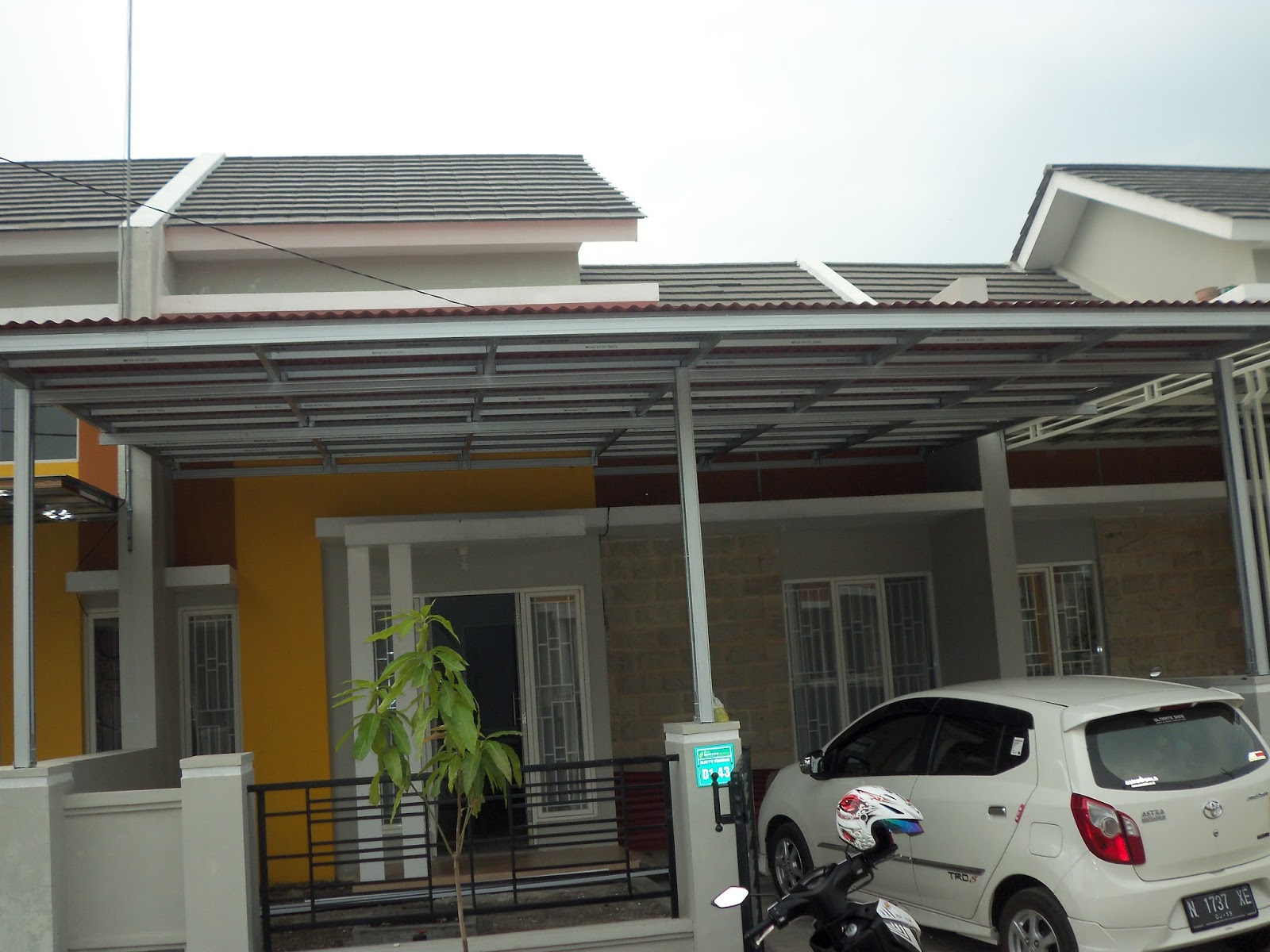 Gambar Kanopi Teras Baja Ringan | Arsihome