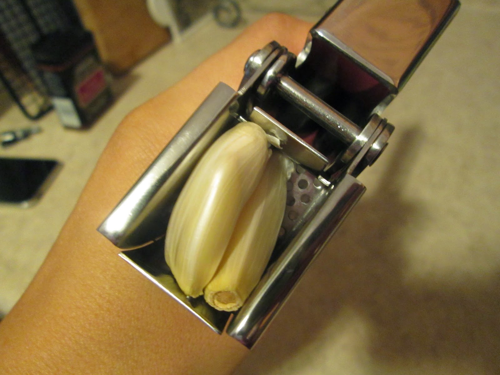 Your World Healthy and Natural The Best Garlic Press Ever!