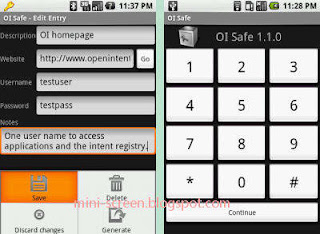 OpenIntents (OI) Safe Free App for Android